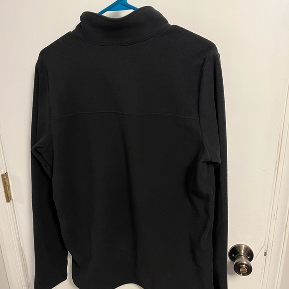 Black North Face Quarter Zip Pullover - Picture 2 of 3